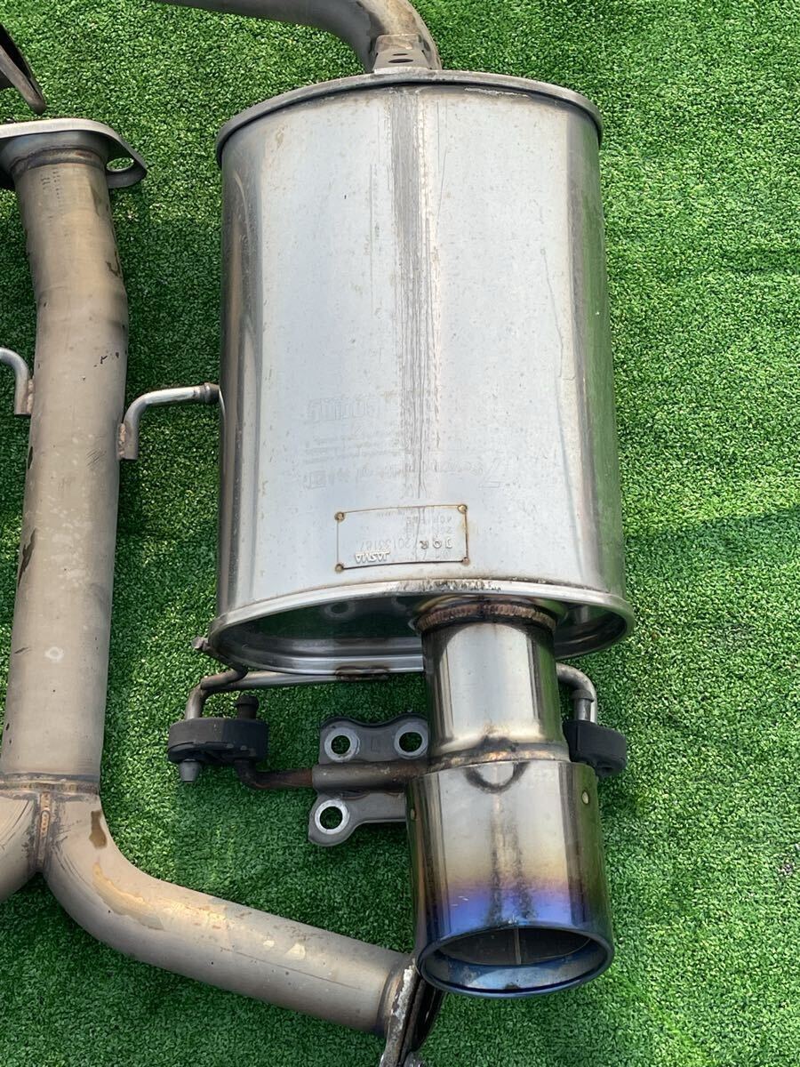 トヨタ マークx GRX130 柿本マフラー 2本出しマフラー 社外のマフラー  柿本改_画像2