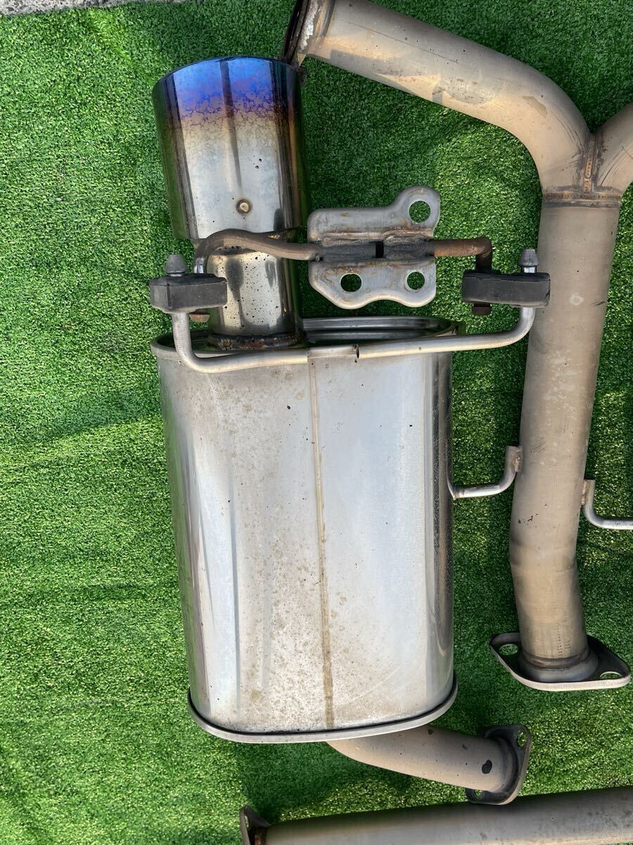 トヨタ マークx GRX130 柿本マフラー 2本出しマフラー 社外のマフラー  柿本改_画像7