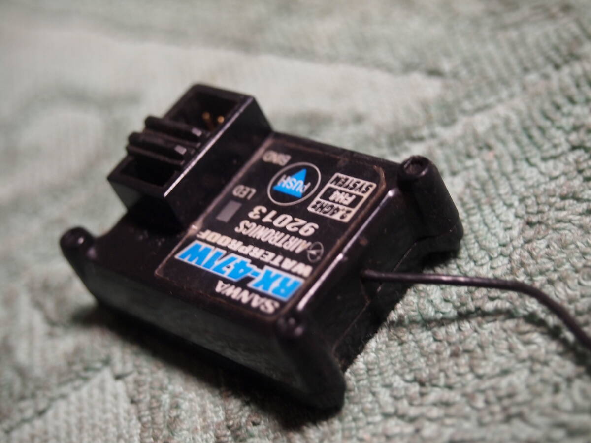 サンワ RX-471W (防水・防塵仕様 )　2,4G 受信機 レシーバー　SANWA 三和電子 中古品_画像4