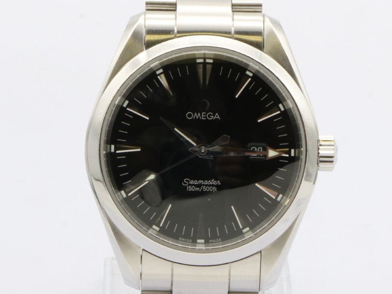 【 オメガ OMEGA 】 腕時計 2517.50.00 シーマスター アクアテラ 150m/500ft SS クォ―ツ デイト メンズ 新着 03821-0_画像1