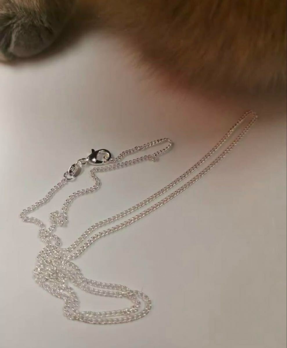 シルバー925 ネックレス チェーン 2mm 60cm _画像3