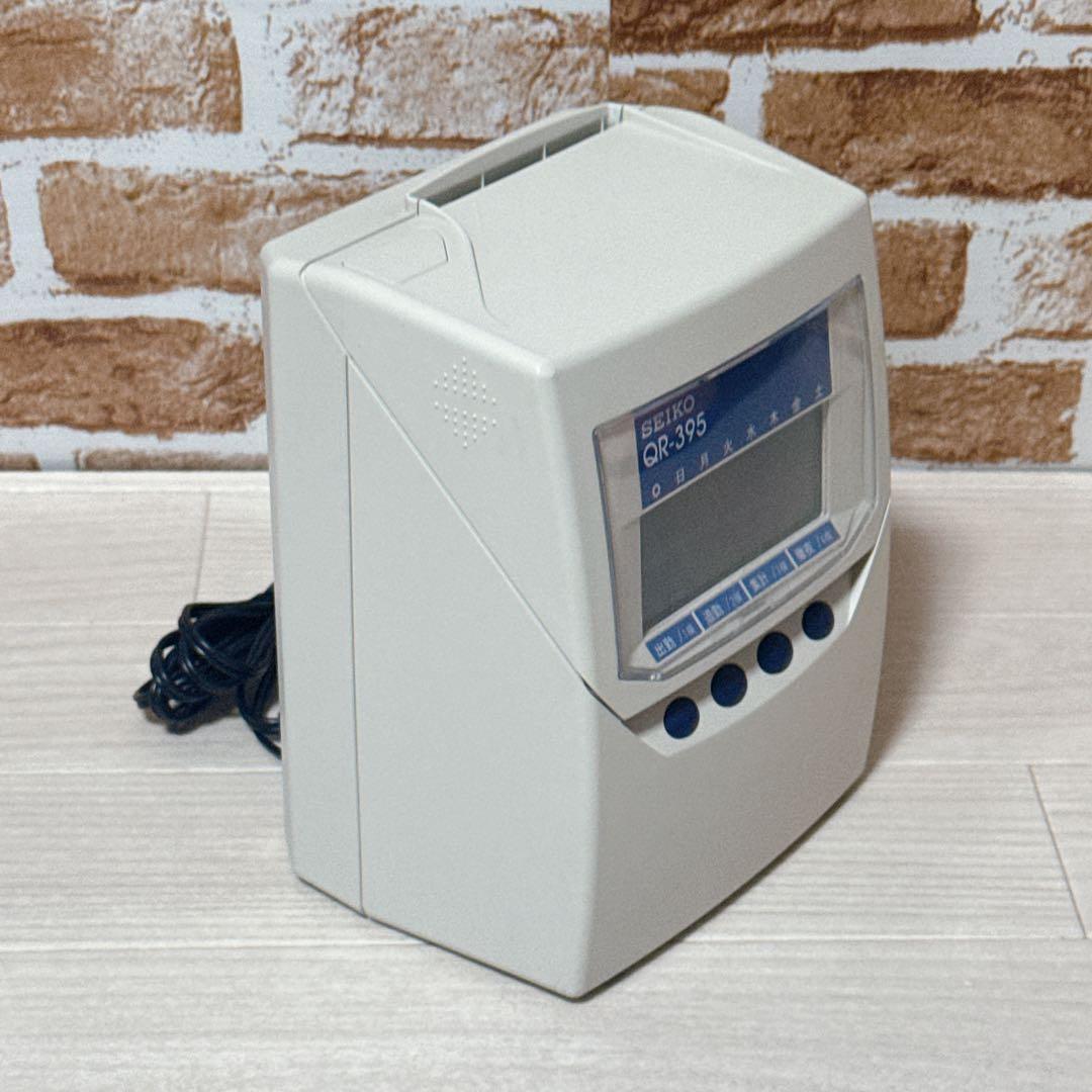 SEIKO 多機能タイムレコーダー QR-395 セイコー_画像4