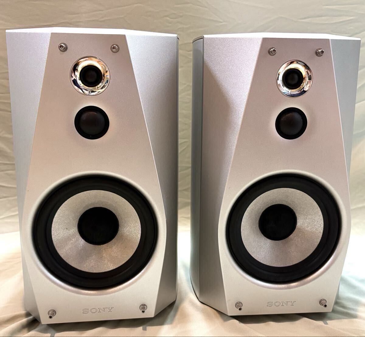 ◆ソニー SS-HA1◆ハイレゾ対応スピーカー*SONY◆シルバー ペア*ニアフィールド_画像5