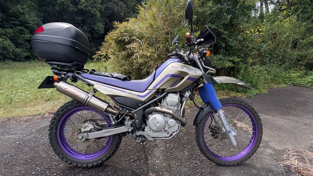 セロー250s DJ11Ｊになります。　購入後1000キロ程度_画像2