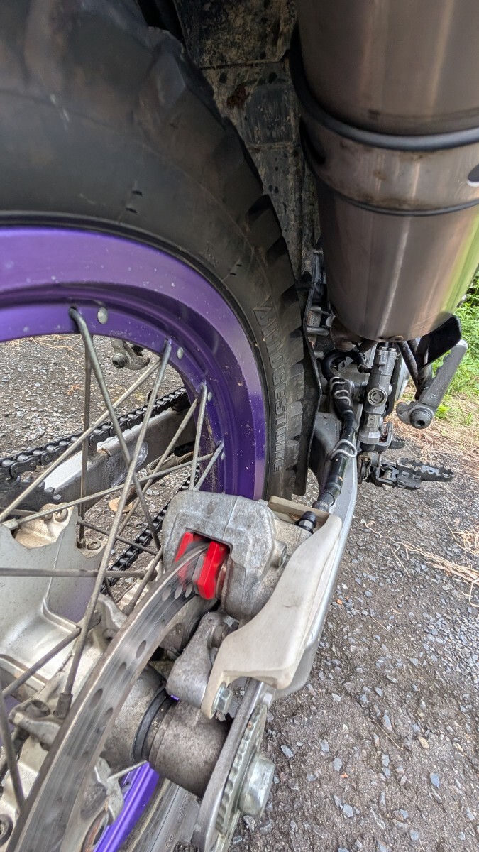 セロー250s DJ11Ｊになります。　購入後1000キロ程度_画像10