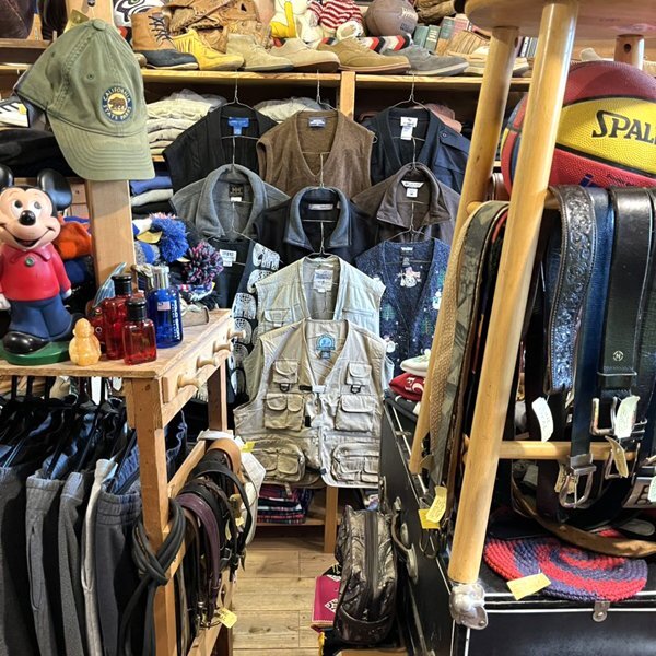 1点物◆TOWNCRAFTビンテージ90sケーブル編みニットベスト中古ジレ古着メンズXLレディースOKアメカジ90sストリートスポーツジャケット362172_画像3