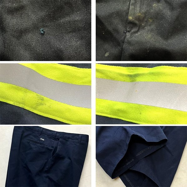 1点物◆CiNTASリフレクター反射板ワークパンツ紺チノパン古着メンズXXLレディースOKアメカジ90sストリート/スポーツUSAブランド中古362269_画像3