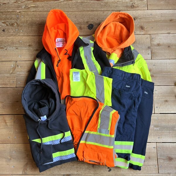 1点物◆CiNTASリフレクター反射板ワークパンツ紺チノパン古着メンズXXLレディースOKアメカジ90sストリート/スポーツUSAブランド中古362269_画像5