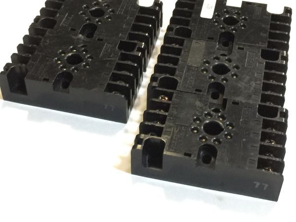 電子部品、パーツなど・・/　FUJI 端子台　ソケット　５個セット　TP28S-UL 5A 300VAC 2F90AA 　1-2_画像1