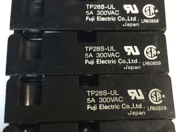 電子部品、パーツなど・・/　FUJI 端子台　ソケット　５個セット　TP28S-UL 5A 300VAC 2F90AA 　1-2_画像9