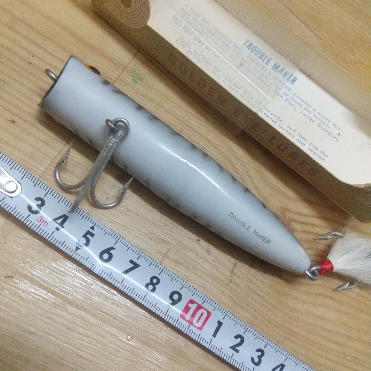 トラブルメーカー 13cm48g フローティング ゴールデンアイ 未使用 コンパクト便送料無料_画像2