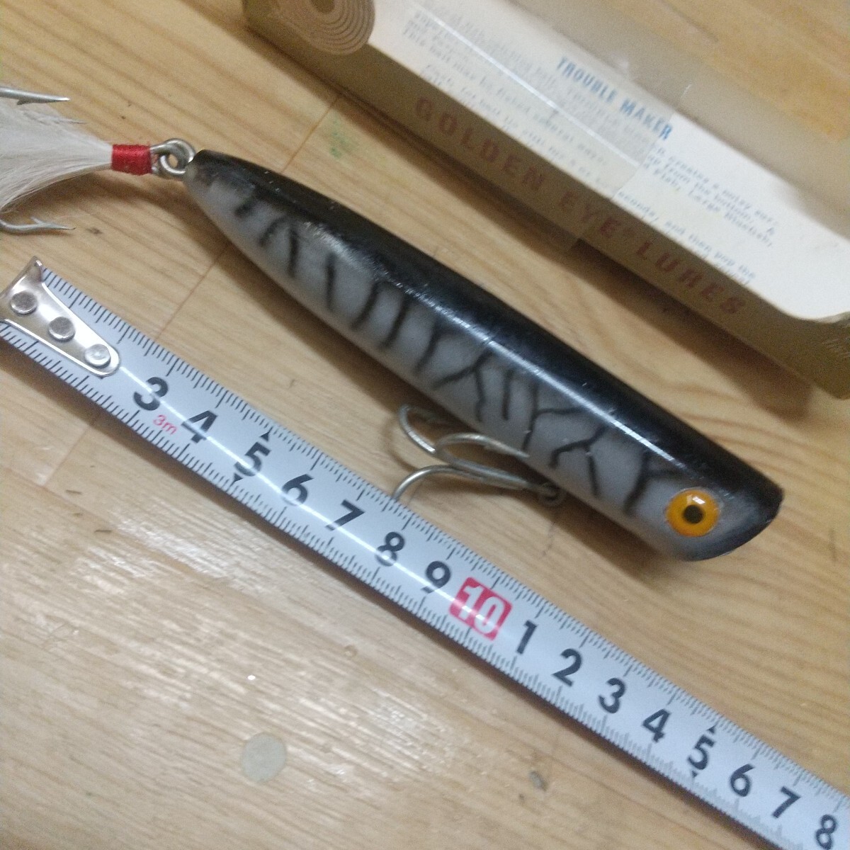 トラブルメーカー 13cm48g フローティング ゴールデンアイ 未使用 コンパクト便送料無料_画像3