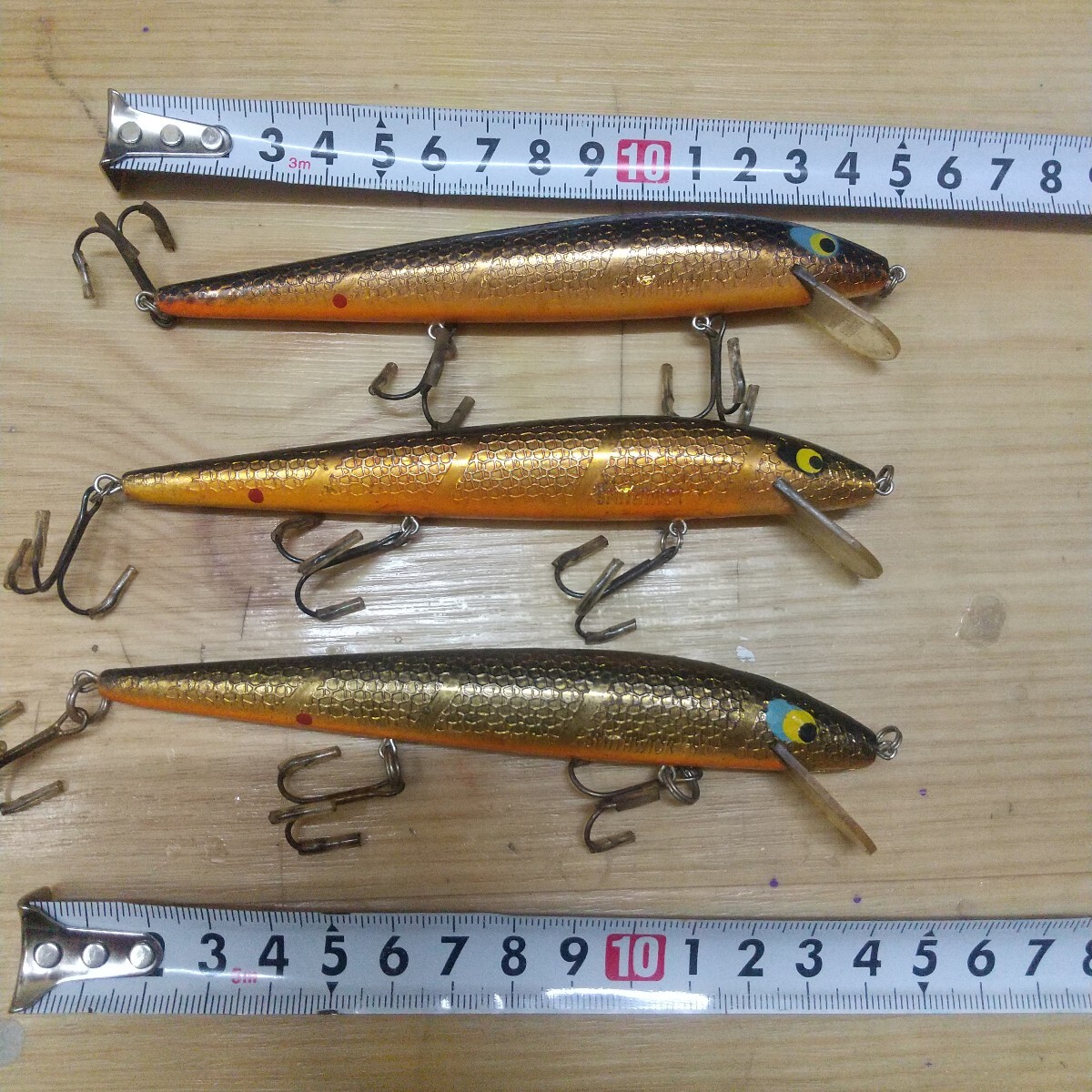 サスペンド サスペンディング デカログ ３個セット スミスウィック オールド 経年品 錆び有り ネコポス便送料無料_画像2