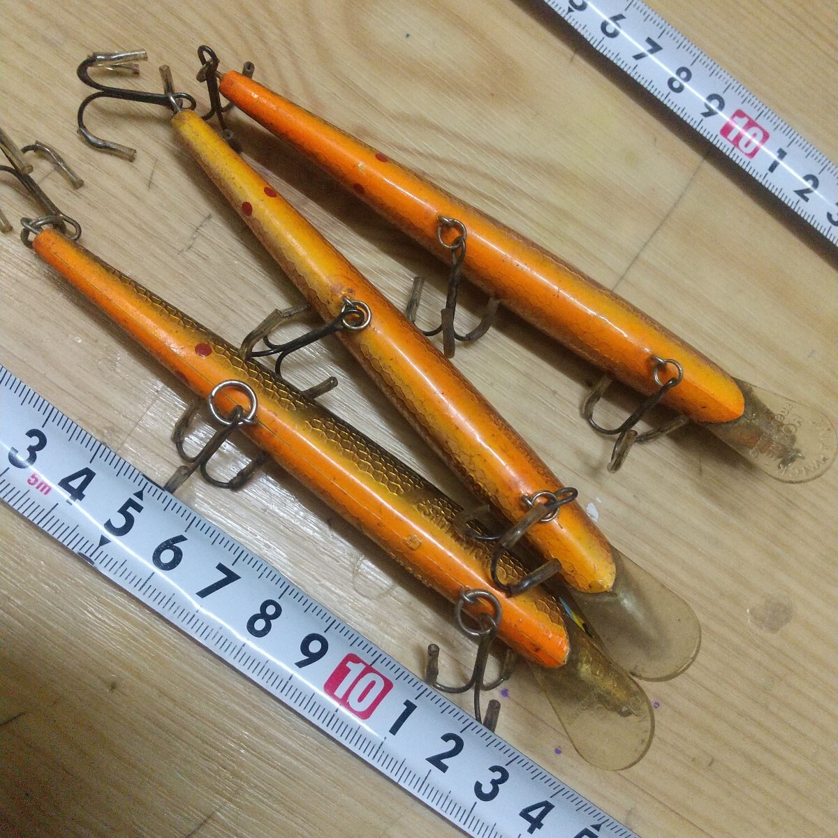 サスペンド サスペンディング デカログ ３個セット スミスウィック オールド 経年品 錆び有り ネコポス便送料無料_画像3