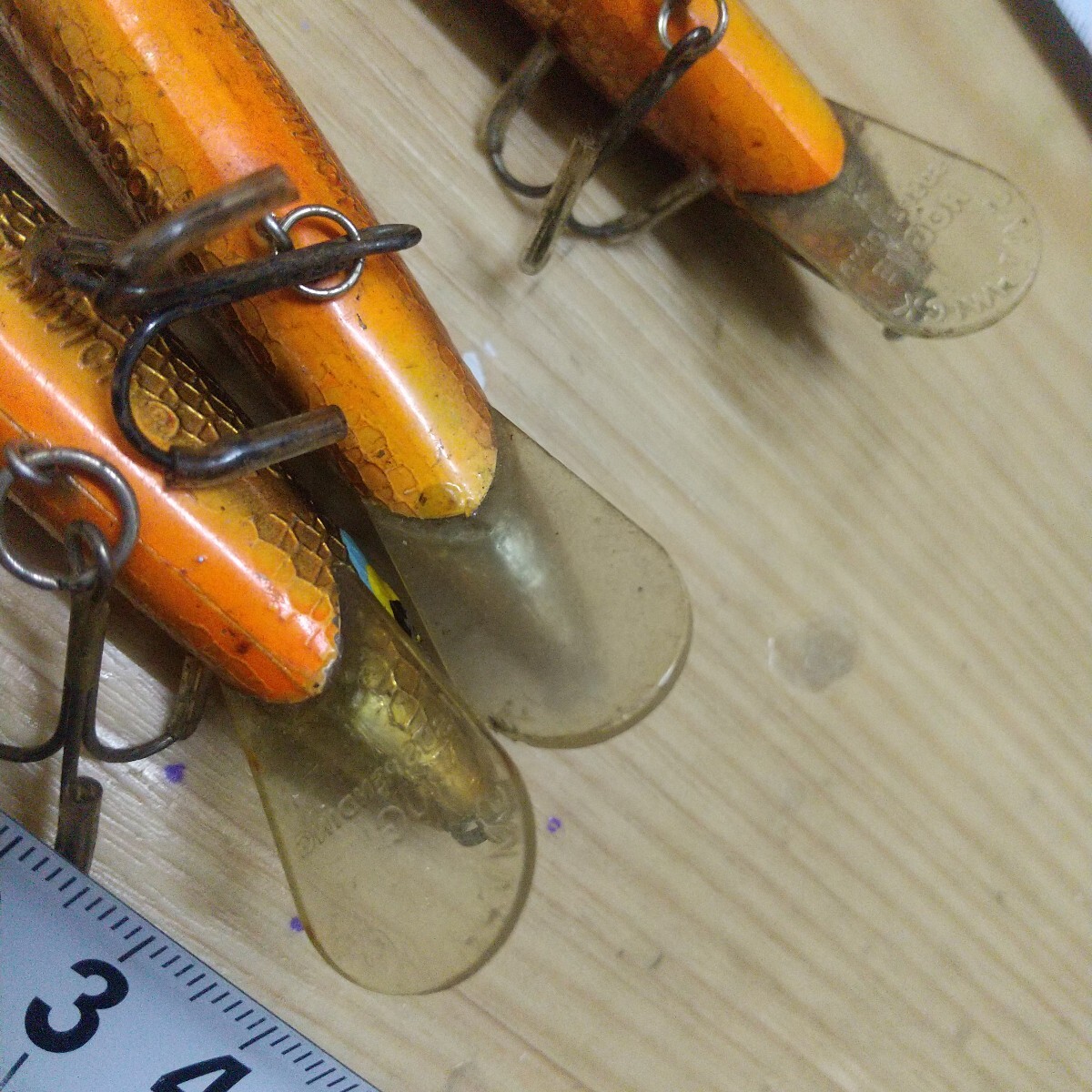 サスペンド サスペンディング デカログ ３個セット スミスウィック オールド 経年品 錆び有り ネコポス便送料無料_画像4