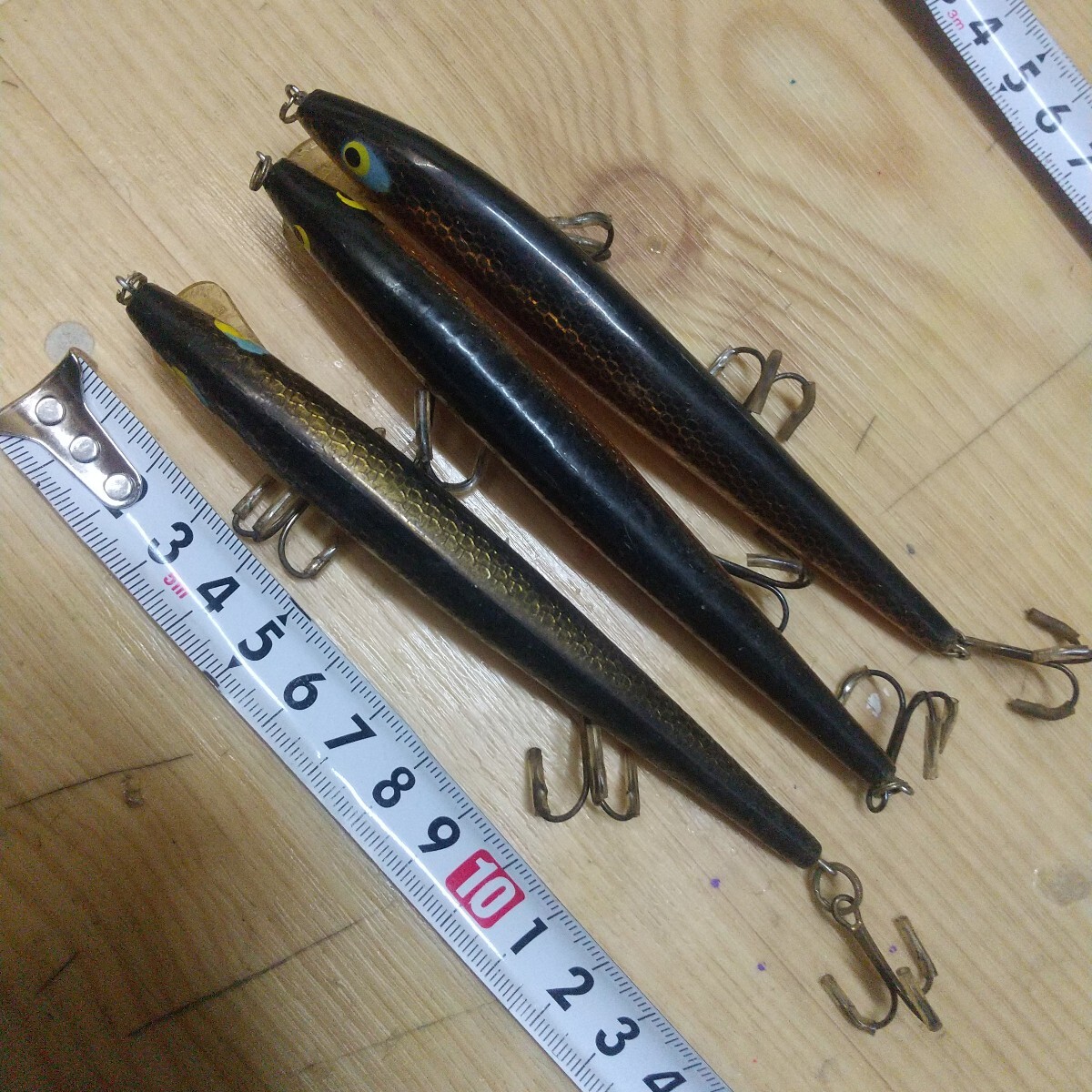 サスペンド サスペンディング デカログ ３個セット スミスウィック オールド 経年品 錆び有り ネコポス便送料無料_画像5