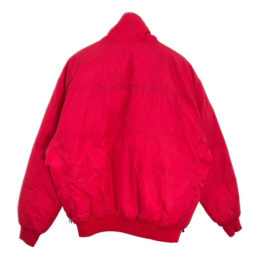 90年代 Columbia コロンビア リバーシブル ダウンジャケット アウトドア レッド(メンズ L)中古 古着 U6770_画像2