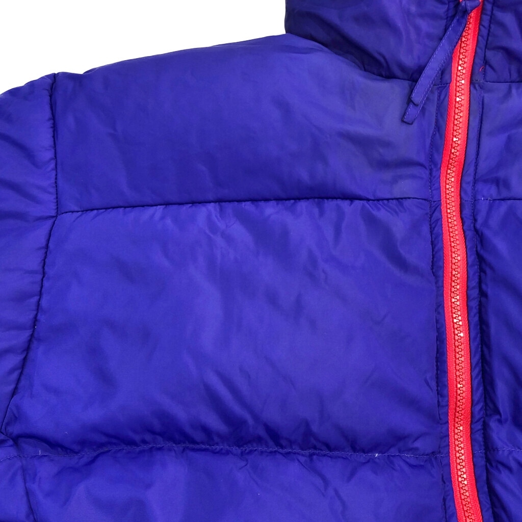 90年代 Columbia コロンビア リバーシブル ダウンジャケット アウトドア レッド(メンズ L)中古 古着 U6770_画像9