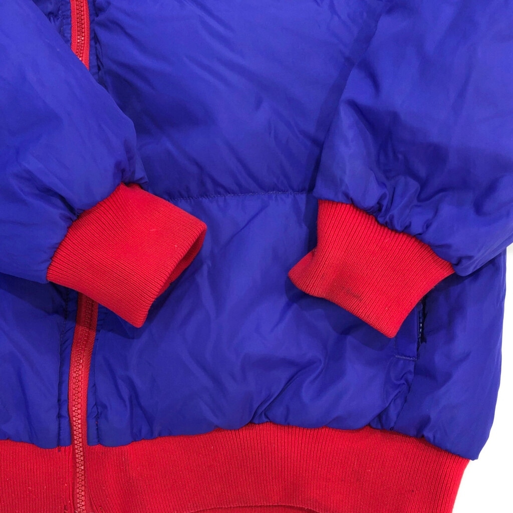 90年代 Columbia コロンビア リバーシブル ダウンジャケット アウトドア レッド(メンズ L)中古 古着 U6770_画像10