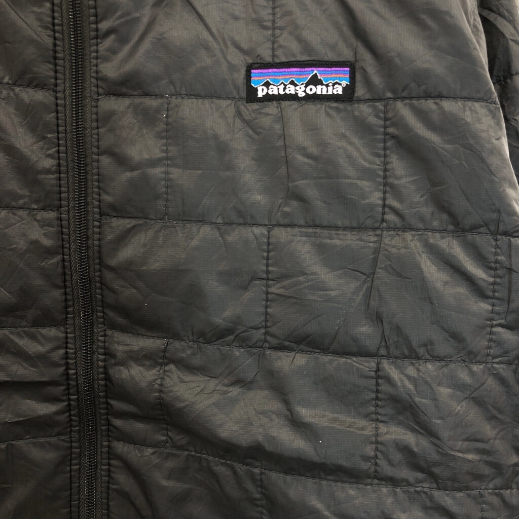 patagonia パタゴニア ナノパフジャケット アウトドア グレー(メンズ S)中古 古着 V0517_画像7
