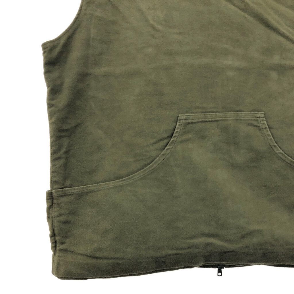 90年代 イングランド制 Barbour バブアー SHOOTING WAISTCOAT ハンティングベスト オリーブ(メンズ L)中古 古著 V0440