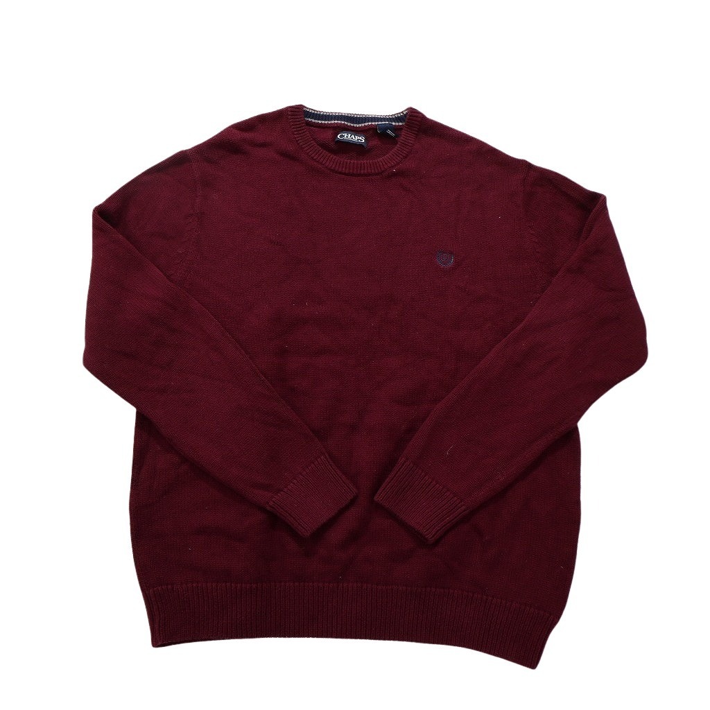 古着卸 まとめ売り チャップス CHAPS セーター 6枚セット (メンズ L ) エルボーパッチ ハーフボタン ハーフジップ NC3229 1円スタート_画像4