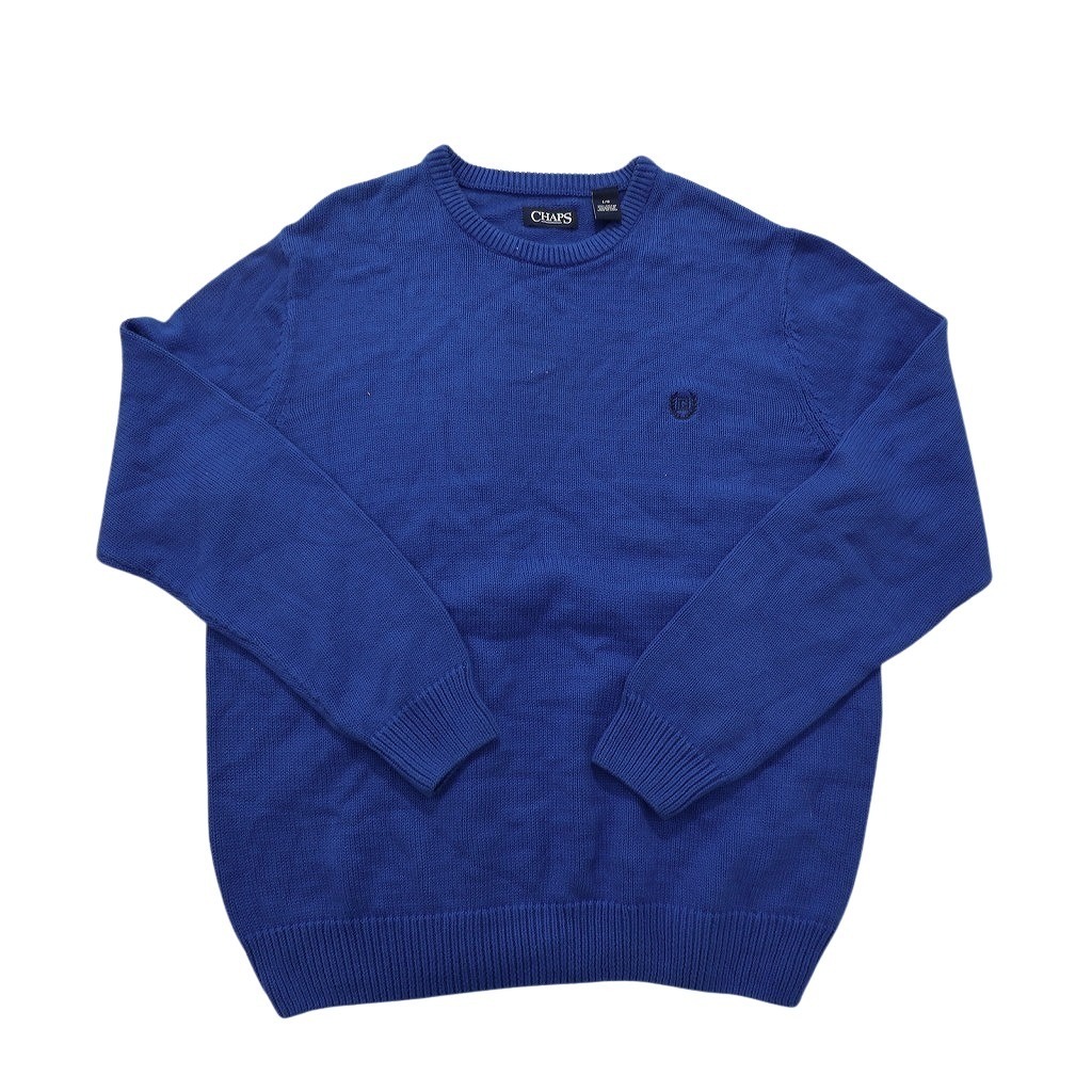 古着卸 まとめ売り チャップス CHAPS セーター 6枚セット (メンズ L ) ボーダー ハーフジップ クルーネック 中古 古着 NC3227 1円スタート_画像3