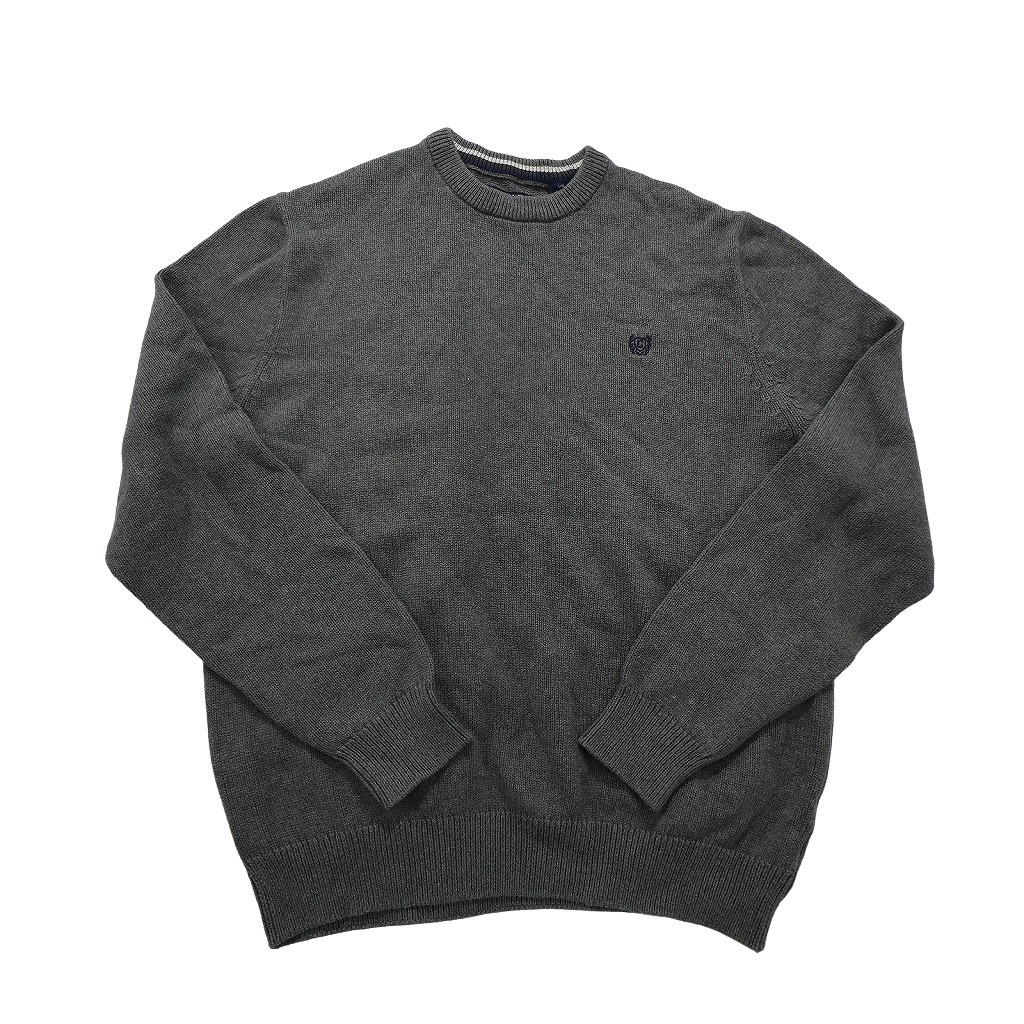 古着卸 まとめ売り チャップス CHAPS セーター 6枚セット (メンズ L ) ボーダー ハーフジップ クルーネック 中古 古着 NC3227 1円スタート_画像4