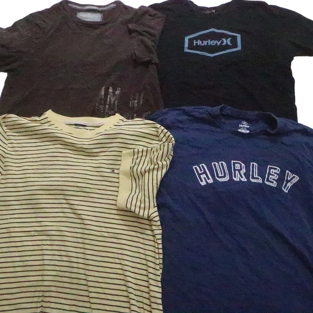 古着卸 まとめ売り ブランドMIX 半袖Tシャツ 16枚セット (メンズ XL ) トミー フラッグタグ リーバイス ラコステ NC3886 1円スタート_画像3