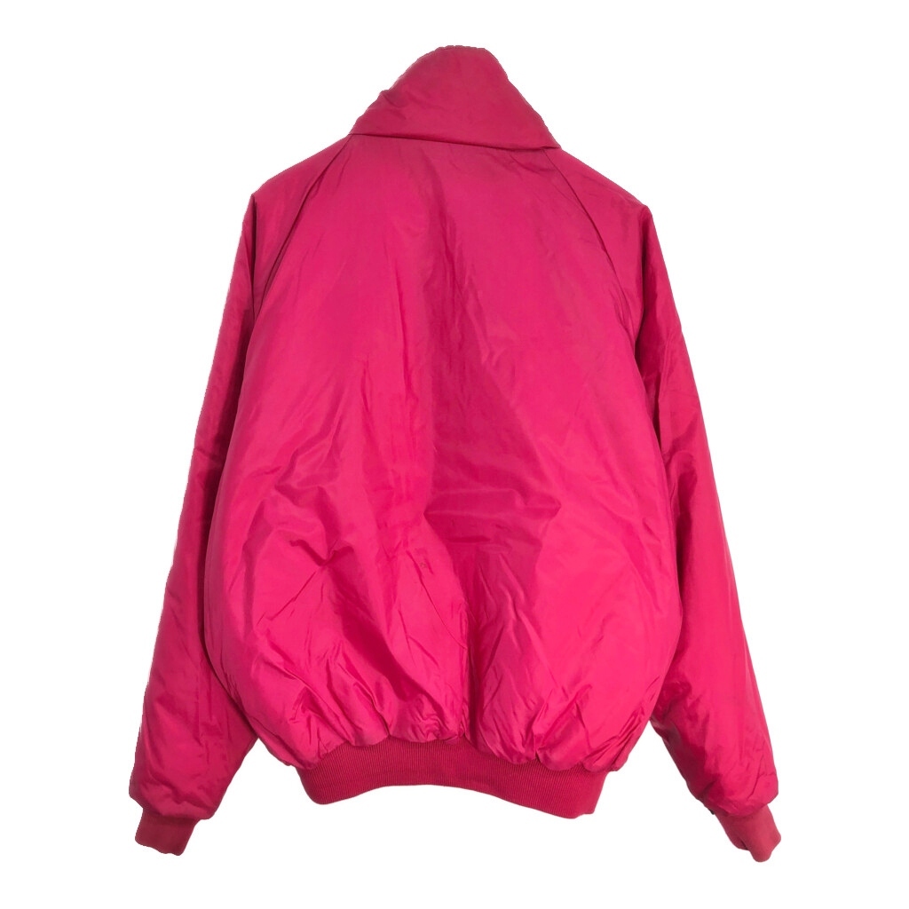 90年代 Columbia コロンビア リバーシブル ナイロンジャケット アウトドア ピンク(メンズ L)中古 古着 V5405_画像2