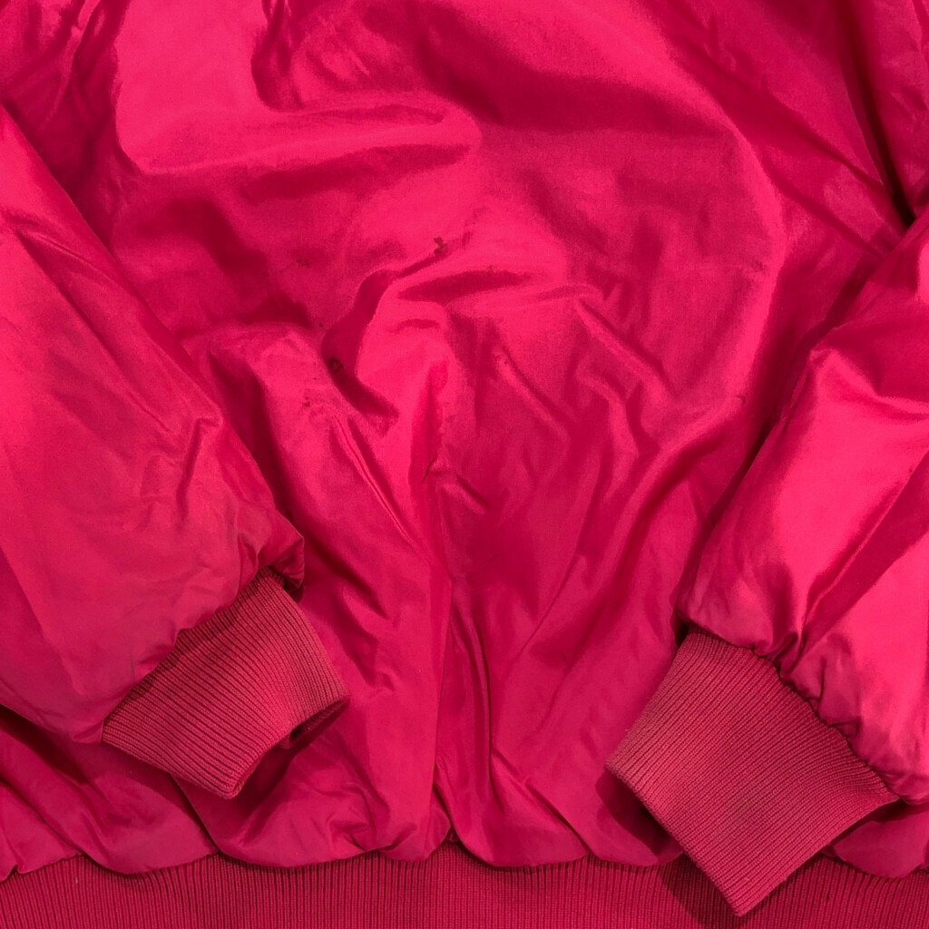 90年代 Columbia コロンビア リバーシブル ナイロンジャケット アウトドア ピンク(メンズ L)中古 古着 V5405_画像7