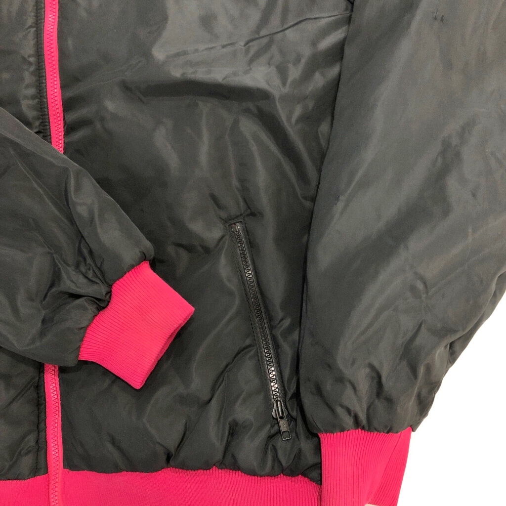 90年代 Columbia コロンビア リバーシブル ナイロンジャケット アウトドア ピンク(メンズ L)中古 古着 V5405_画像9