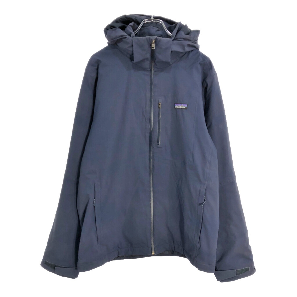 patagonia パタゴニア クアンダリージャケット アウトドア ネイビー(メンズ M)中古 古着 V6499_画像1
