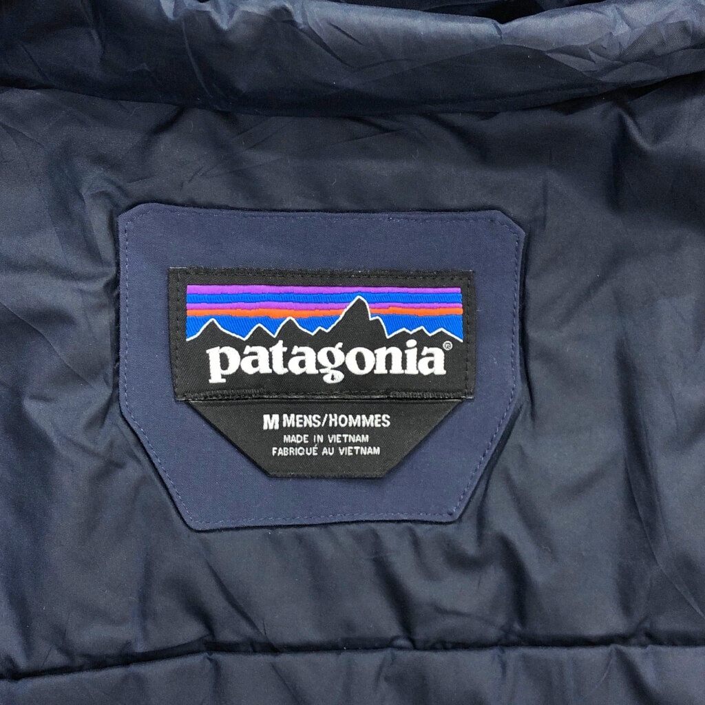 patagonia パタゴニア クアンダリージャケット アウトドア ネイビー(メンズ M)中古 古着 V6499_画像4