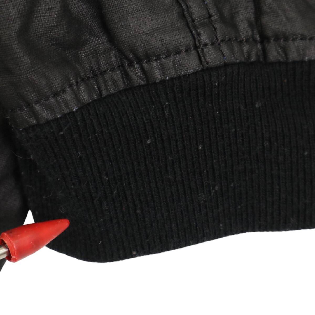 Barbour バブアー HOWARTH コーティングリネン ジャケット ブラック (メンズ L) 中古 古着 A4013_画像6