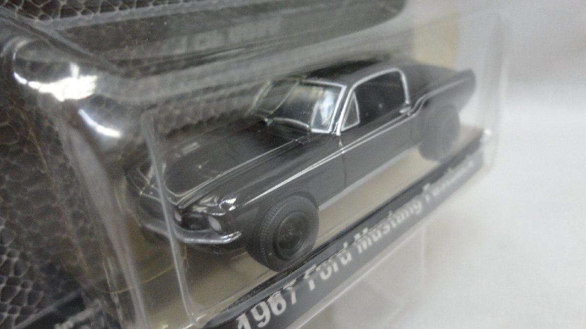 グリーンライト BLACK BANDIT 1967 フォード マスタング ファストバック 未開封 Greenlight collectibles_画像4