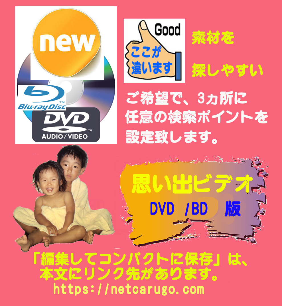 思い出ビデオ　BD-1N ☆ビデオ素材10本を　まるごと（未編集）ダビングでDVDデイスク10本に保存　 BD8-004