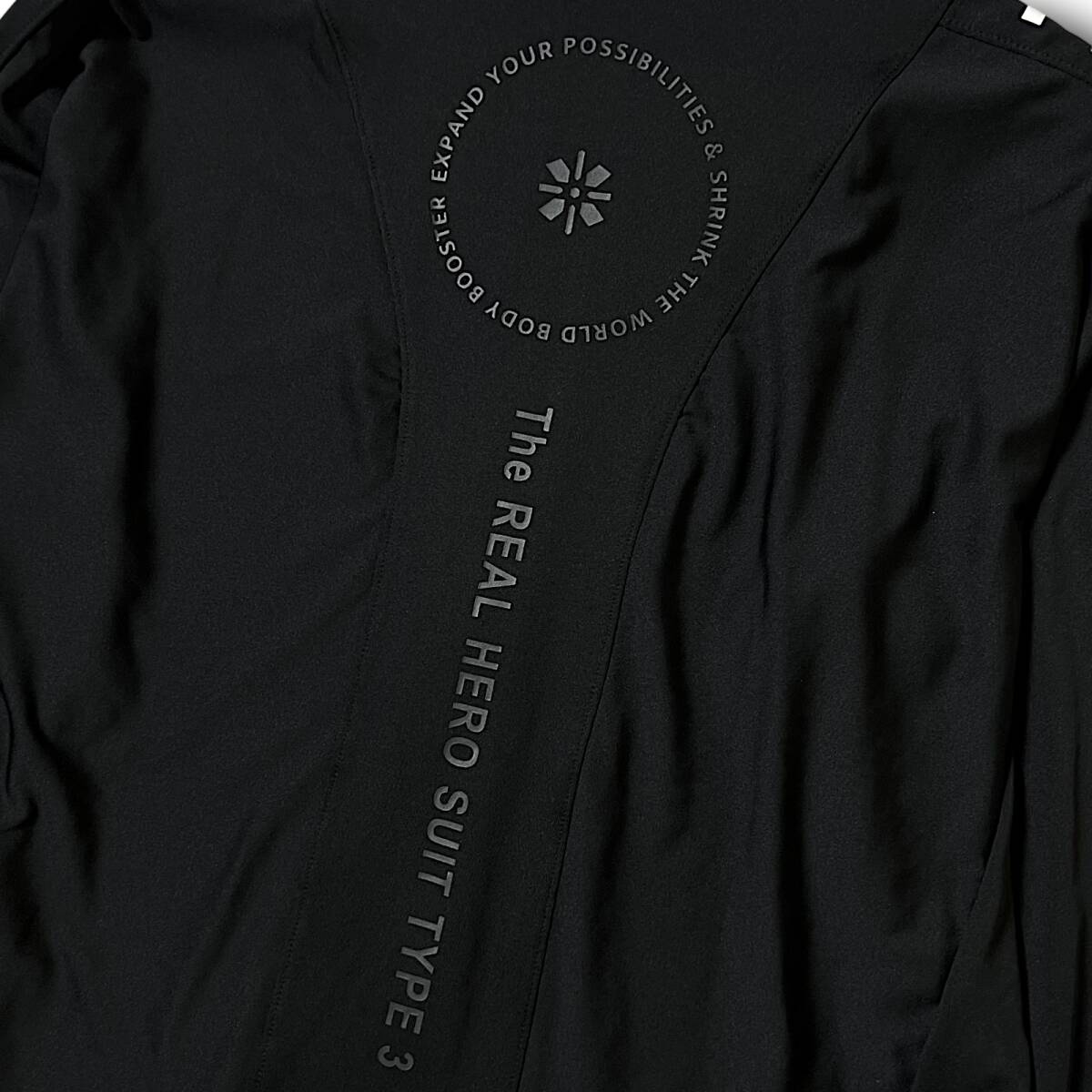 新品 AddElm アドエルム 定価1.7万 身体能力アップ素材 速乾抗菌 3D設計ストレッチ トラックジャケット ジャージ ゴルフにも最適 2XL B8483_画像5