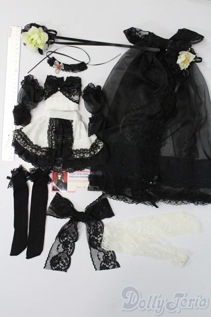 DD/OF:ゴシック衣装セット S-25-10-19-453-GN-ZS_画像4