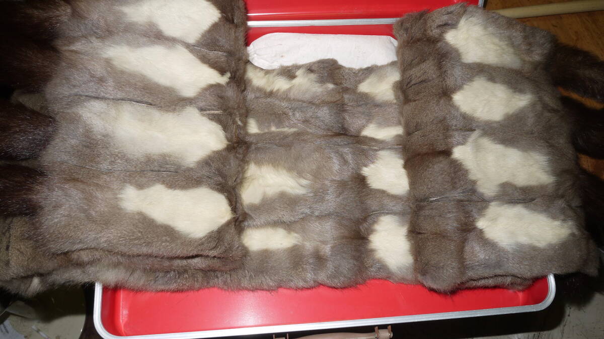 山岡毛皮店のミンクファー　ケース入り_画像1