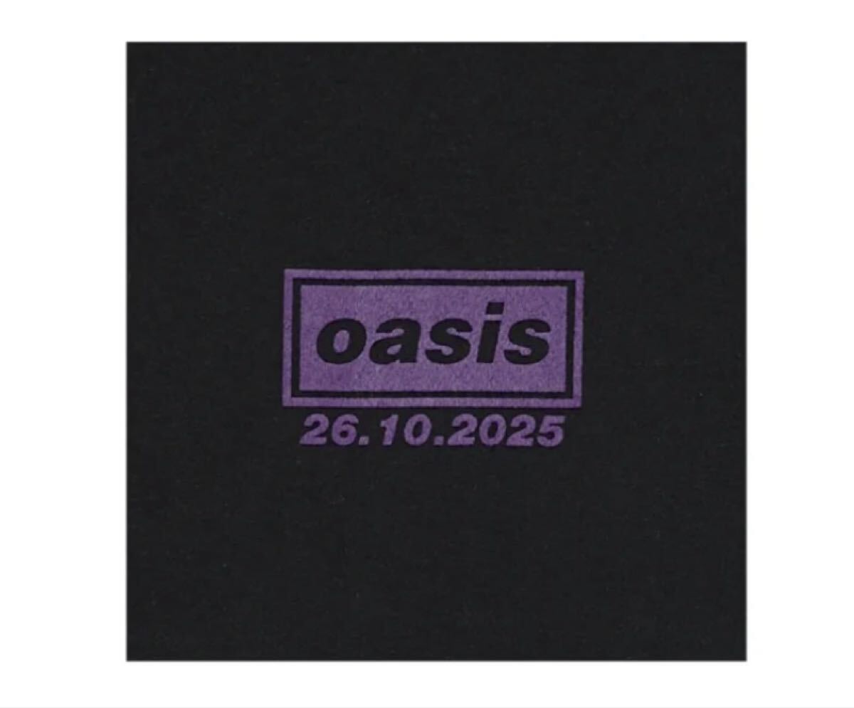 L размер oasis live *25 или sis10/26 ограничение футболка Tokyo 1026 Edo фиолетовый 2025 Japan Tour . день Tour Япония ..