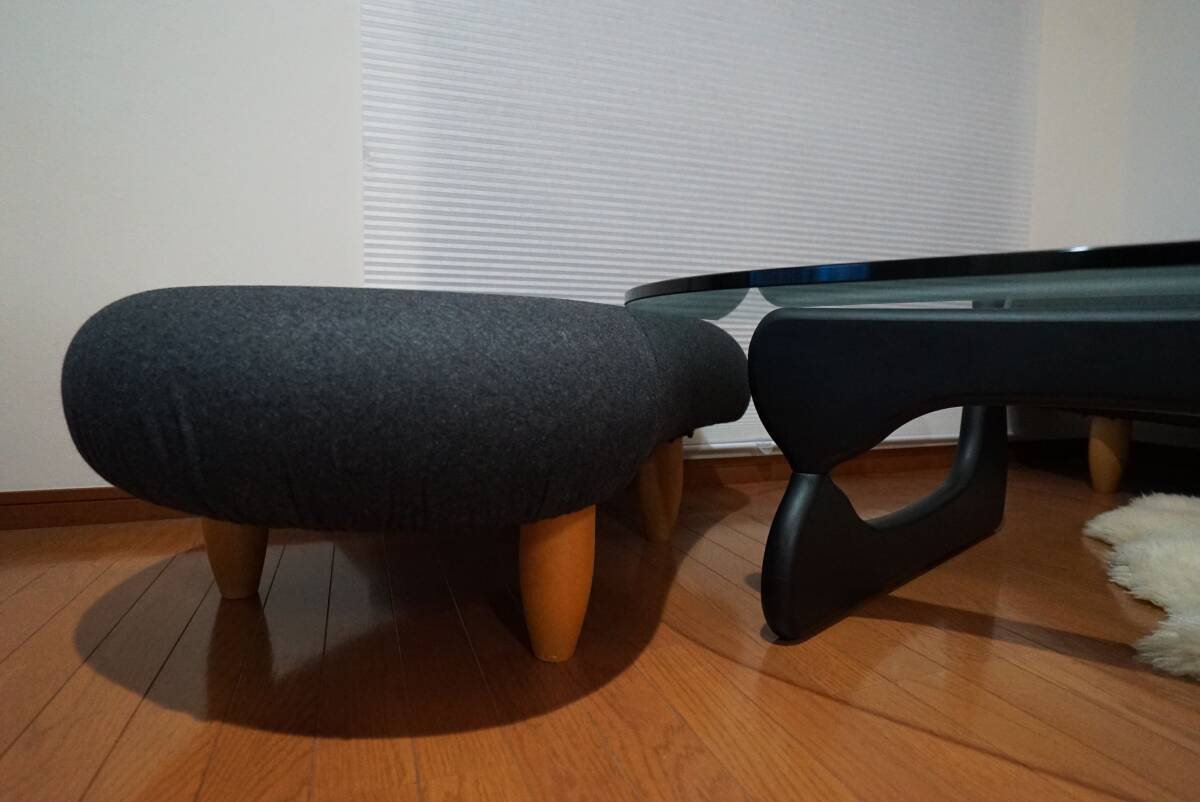 イサム ノグチ オットマン フリーフォーム ソファ Freeform Sofa Isamu Noguchi Vitra 中古 家具 オットマンのみ_画像3