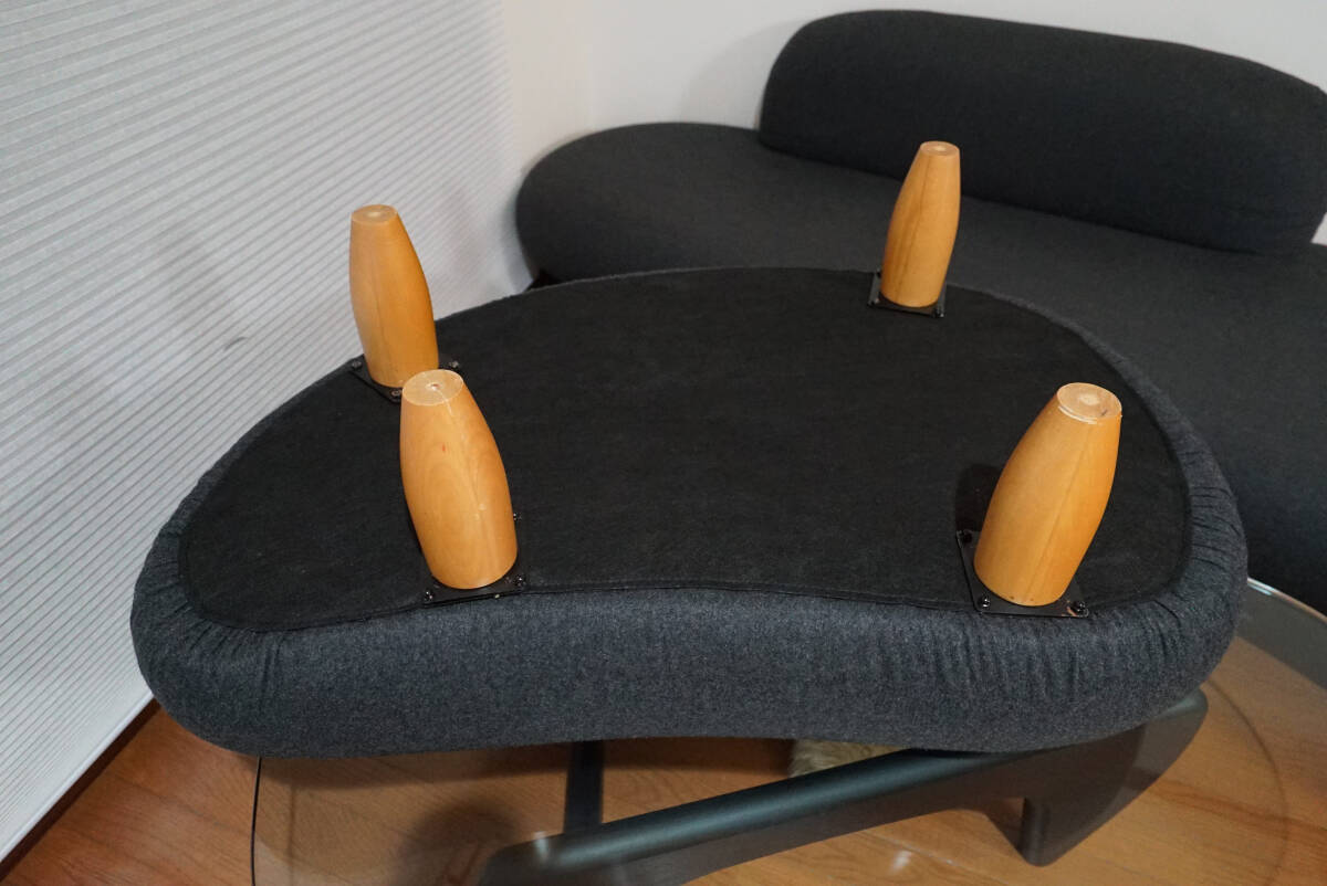 イサム ノグチ オットマン フリーフォーム ソファ Freeform Sofa Isamu Noguchi Vitra 中古 家具 オットマンのみ_画像4
