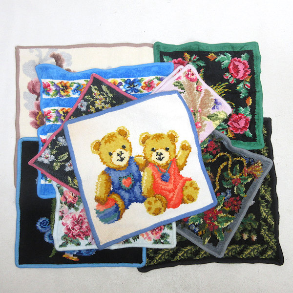 H■フェイラー/FEILER シェニール織 ハンカチ ハンドタオル 10枚セット■Z1 【中古】_画像1
