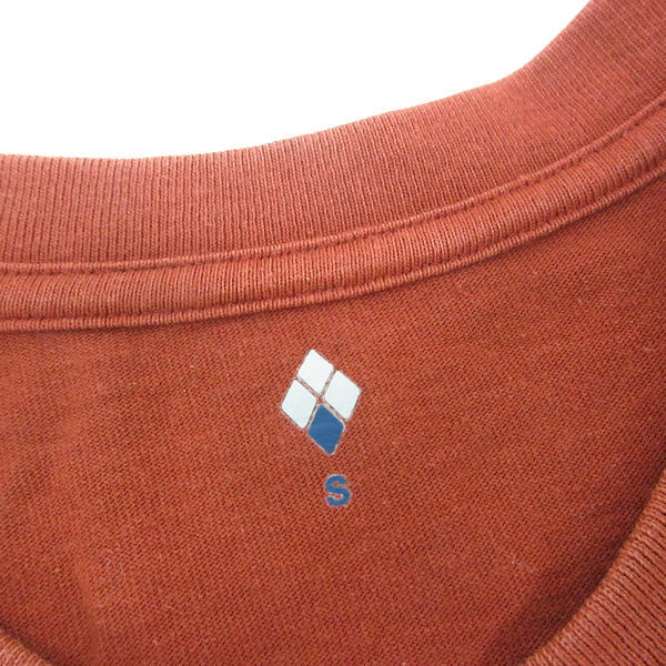 G■モンベル/montbell Tシャツ/アウトドア 412139902【S】エンジ系/men's/89【中古】■_画像2