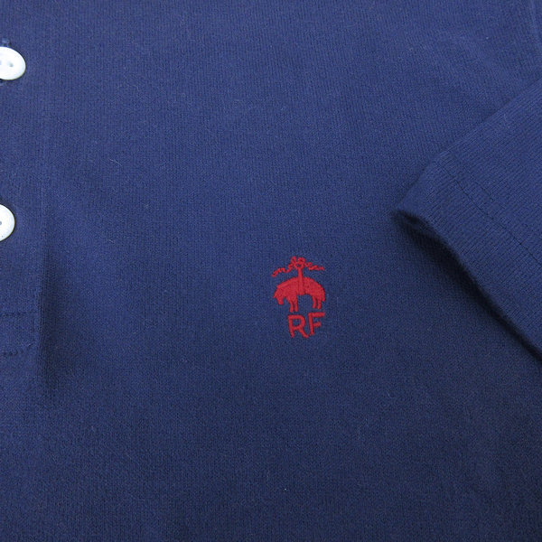 G# Brooks Brothers /BROCKS BROTHERS рубашка-поло с коротким рукавом / хлопок [S] фиолетовый /men's/41[ б/у ]#