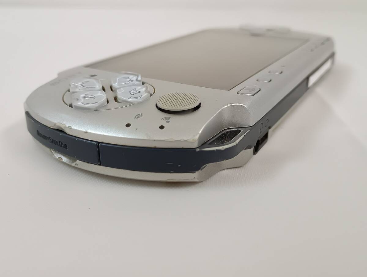s1115060/SONY ソニー PSP-3000 本體 シルバー 電池パックなし