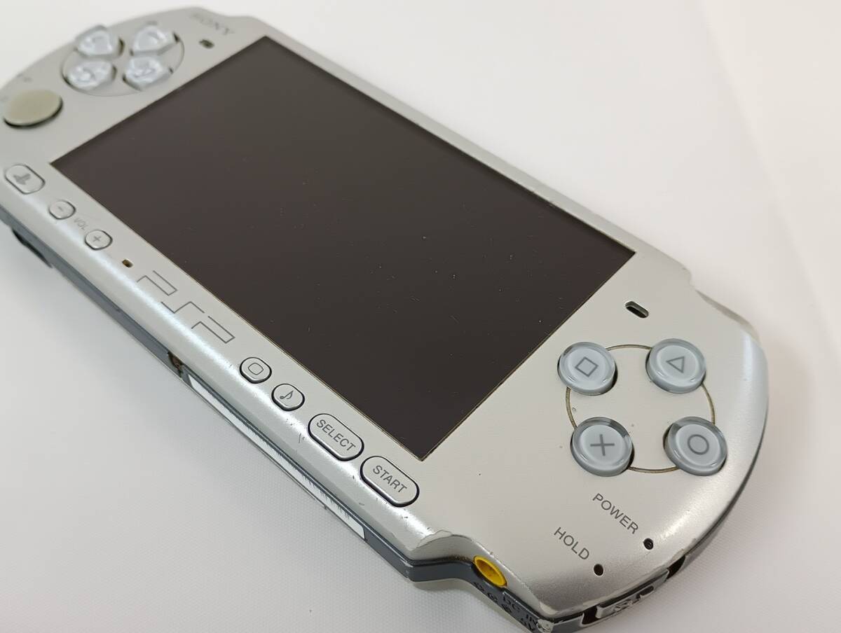 s1115060/SONY ソニー PSP-3000 本體 シルバー 電池パックなし