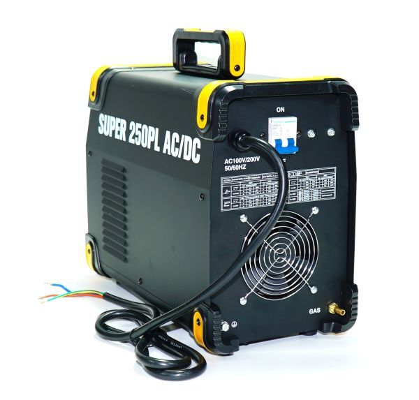 【スーパースペック】交流/直流 インバーター TIG溶接機+プラズマカッター SUPER250PL AC/DC！パルス溶接 単相100V/200V 鉄 ステン アルミa