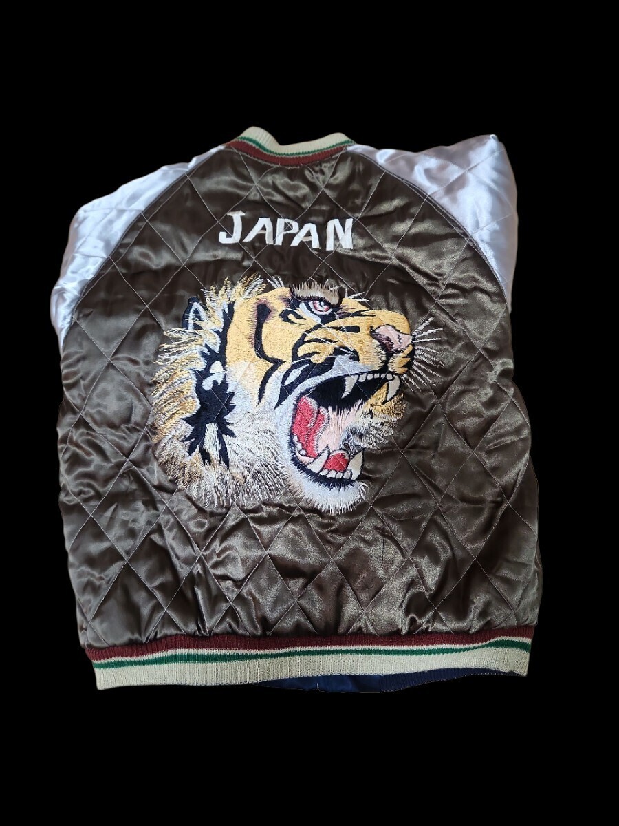 テーラー東洋/リバーシブルスカジャン 虎 鷹/M_画像2